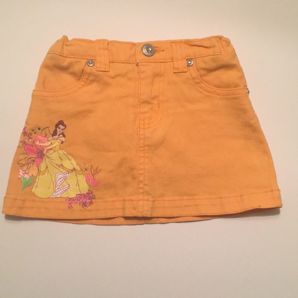 Disney Denim Skort Girls Size 4